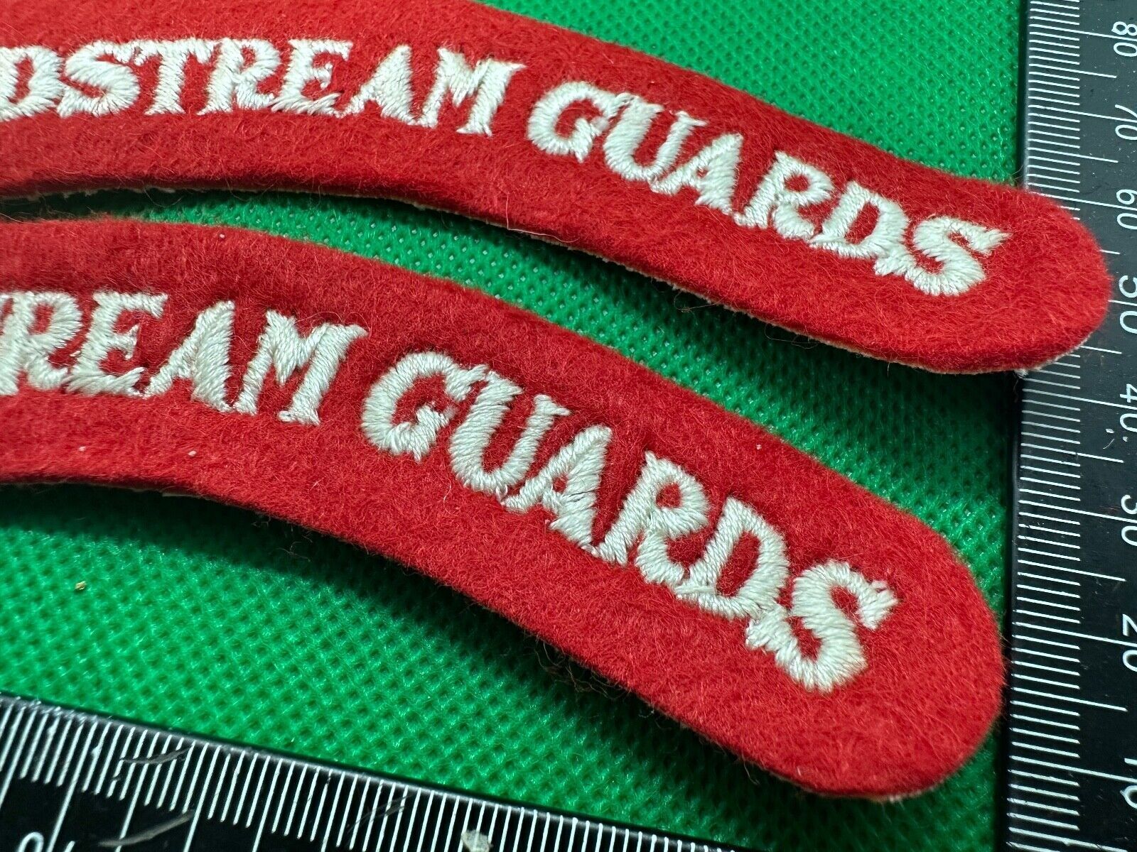 Coldstream Guards British Army Shoulder Titles Pair - WW2 Onwards Pattern - The Militaria Shop