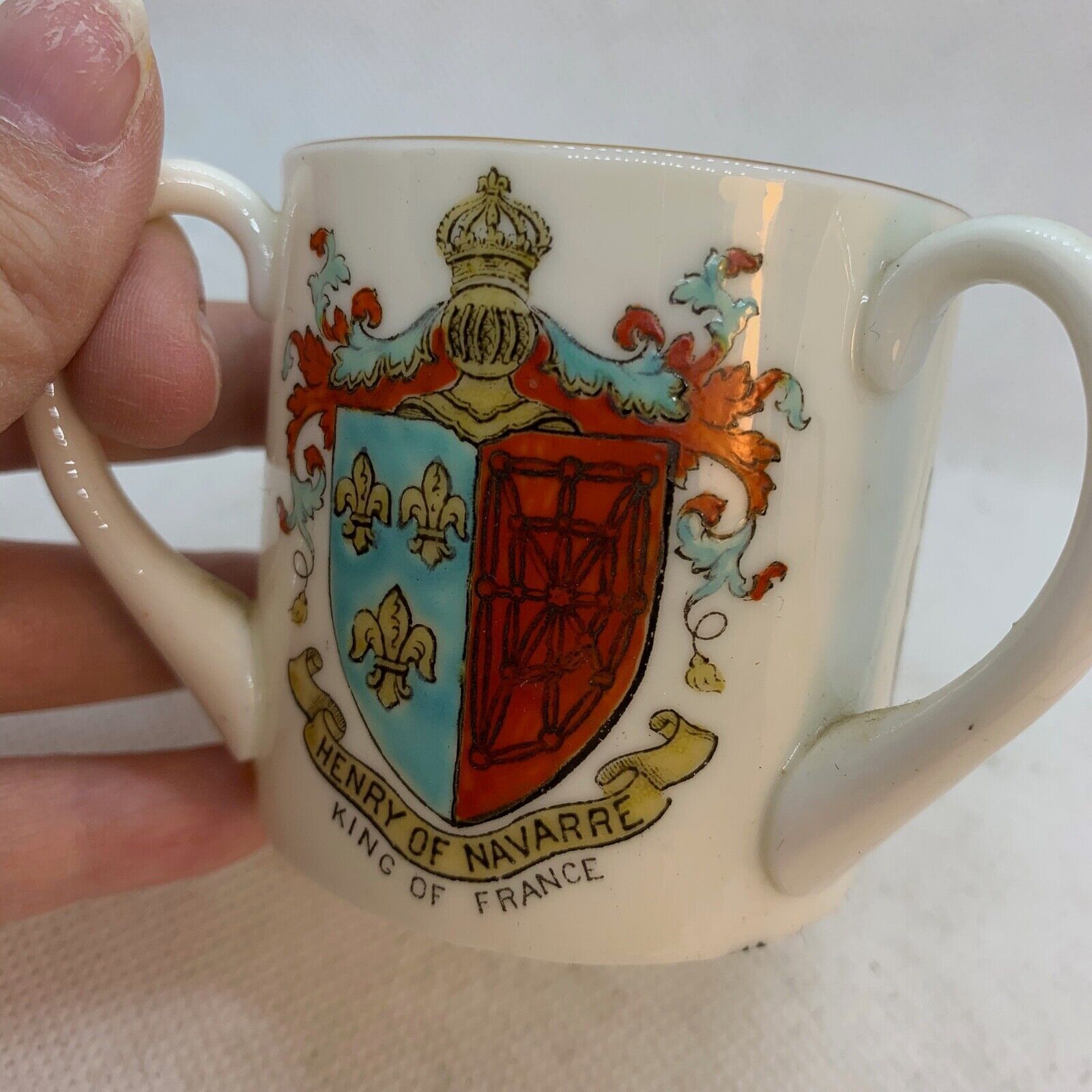 Crested China - Henry of Navarre - King of France - The Militaria Shop