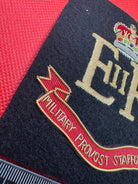 British Army Bullion Embroidered Blazer Badge - Military Provost Staff Corps - The Militaria Shop