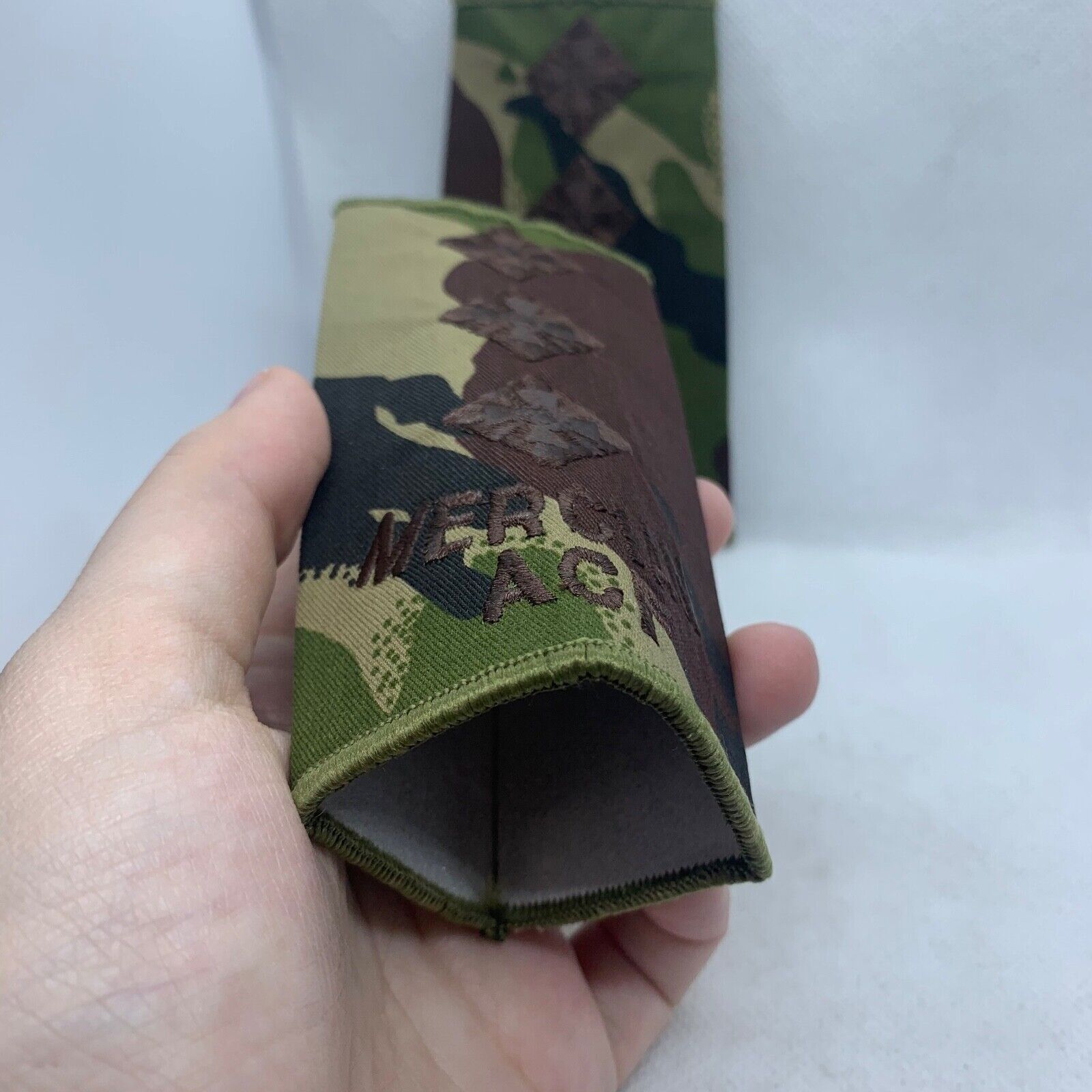 Mercian ACF DPM Rank Slides / Epaulette Pair Genuine British Army - NEW - The Militaria Shop