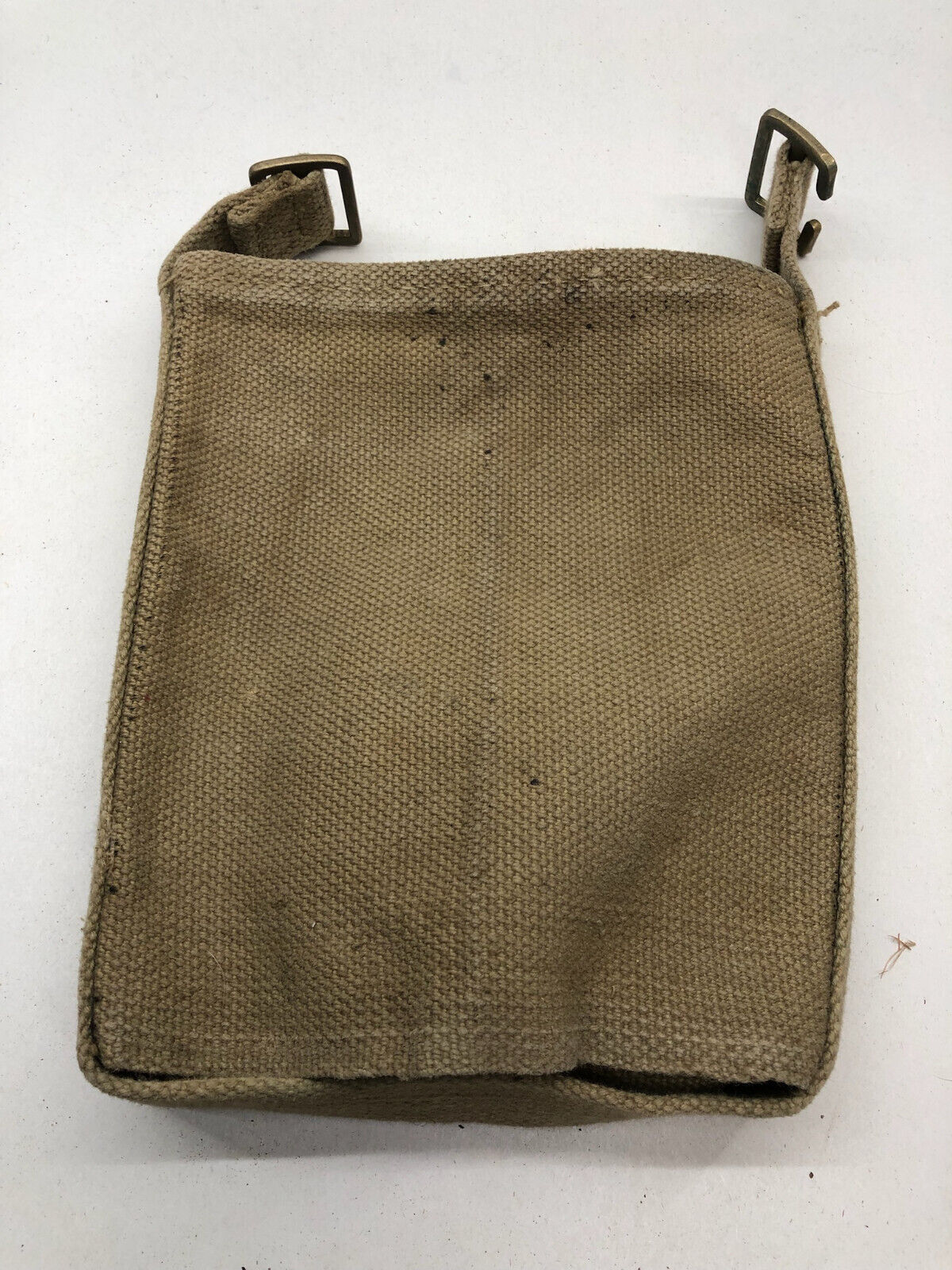 WW2 British Army 37 Pattern Webbing Water Bottle Carrier Harness - 1943 Dated - The Militaria Shop
