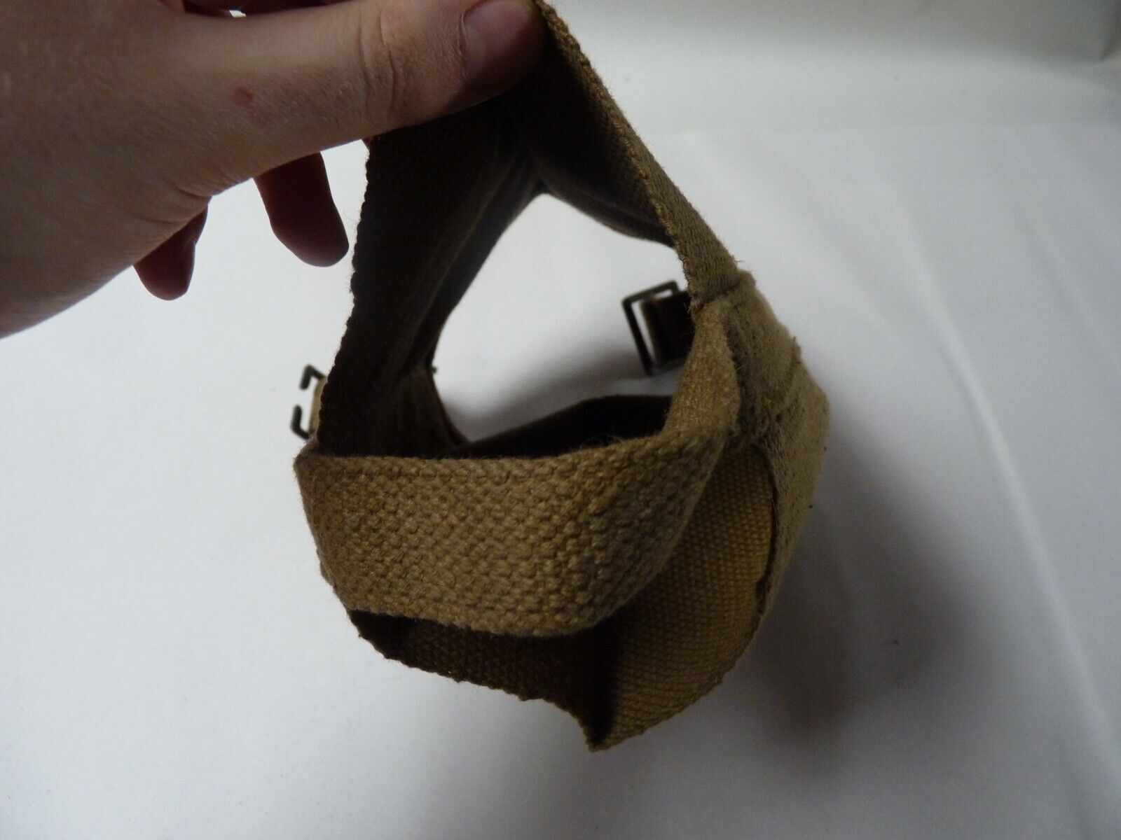 Original WW2 British Army Soldiers Water Bottle Carrier Harness - Dated 1942 - The Militaria Shop