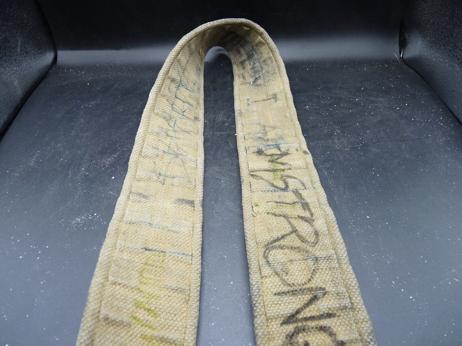 Original British Army / RAF Webbing Belt - WW2 37 Pattern - 40 Inch Waist Max - The Militaria Shop