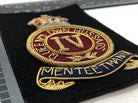 British Army Bullion Embroidered Blazer Badge - 4th Queen's Own Hussars - The Militaria Shop