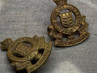Original British Army WW1 / WW2 Royal Army Ordnance Corps Collar Badges - The Militaria Shop
