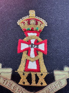British Army Bullion Embroidered Blazer Badge - The Green Howards - King's - The Militaria Shop