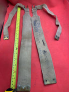 Original WW2 Pattern British Army L Straps Pair - 37 Pattern Webbing Haversack - The Militaria Shop