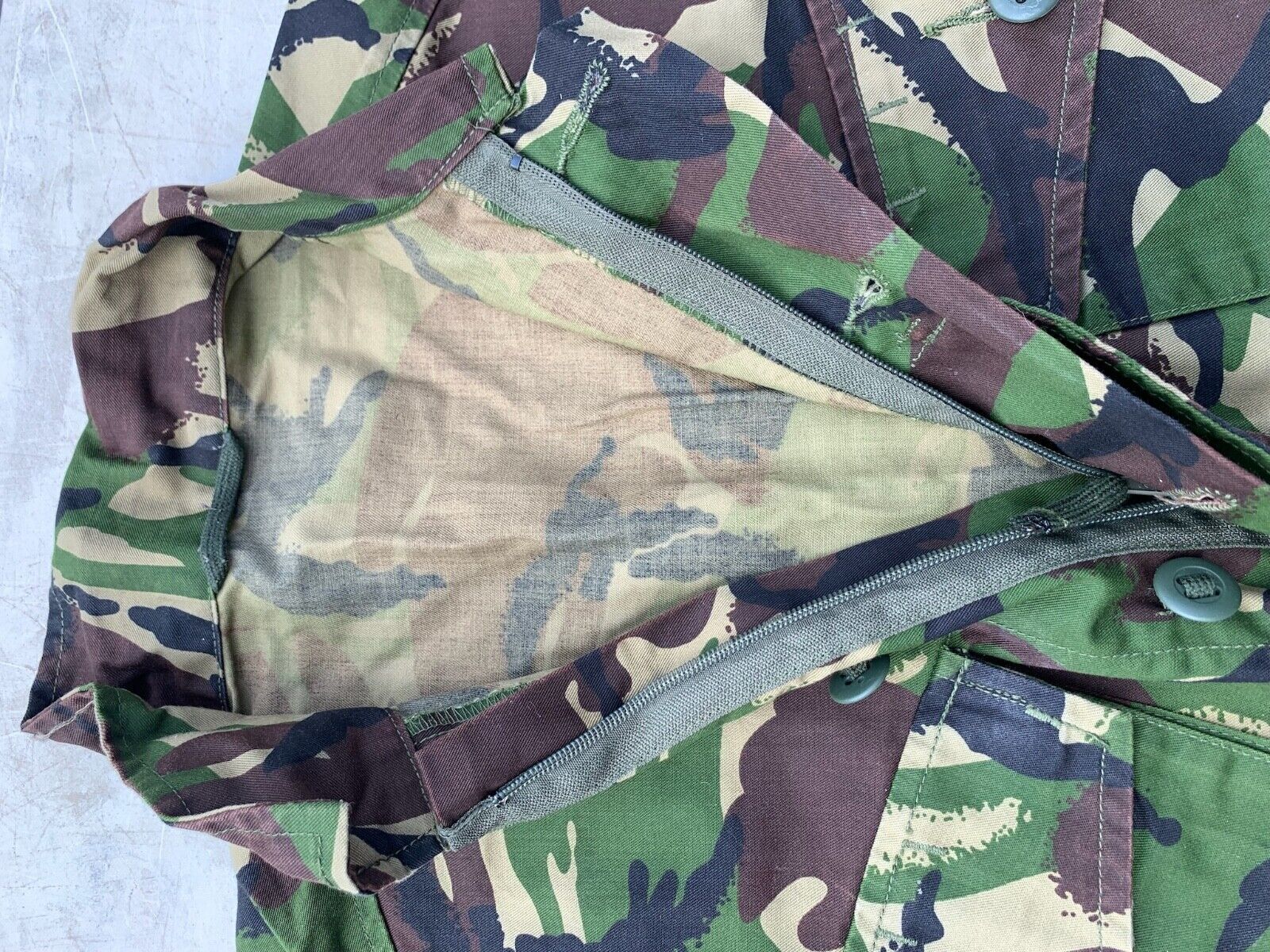 Genuine British Army DPM Woodland Combat Jacket - Size 160/104 - The Militaria Shop