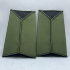 RHA Royal Horse OD Green Rank Slides / Epaulette Pair Genuine British Army - NEW - The Militaria Shop
