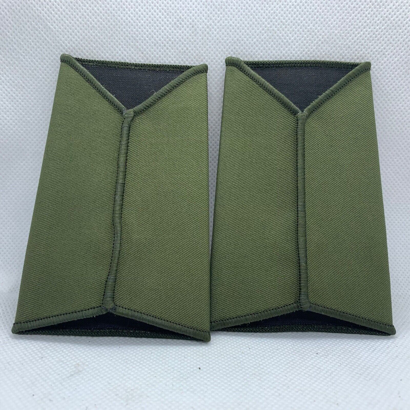 RHA Royal Horse OD Green Rank Slides / Epaulette Pair Genuine British Army - NEW - The Militaria Shop