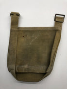 WW2 British Army 37 Pattern Webbing Water Bottle Carrier Harness - 1940 Dated - The Militaria Shop