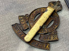 Original WW1 / WW2 British Army Royal Army Ordnance Corps Cap Badge - The Militaria Shop