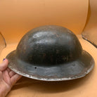 Original WW2 South African Army Mk2 Brodie Helmet - British Style Combat Helmet - The Militaria Shop
