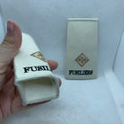 Fusiliers White Rank Slides / Epaulette Pair Genuine British Army - NEW - The Militaria Shop