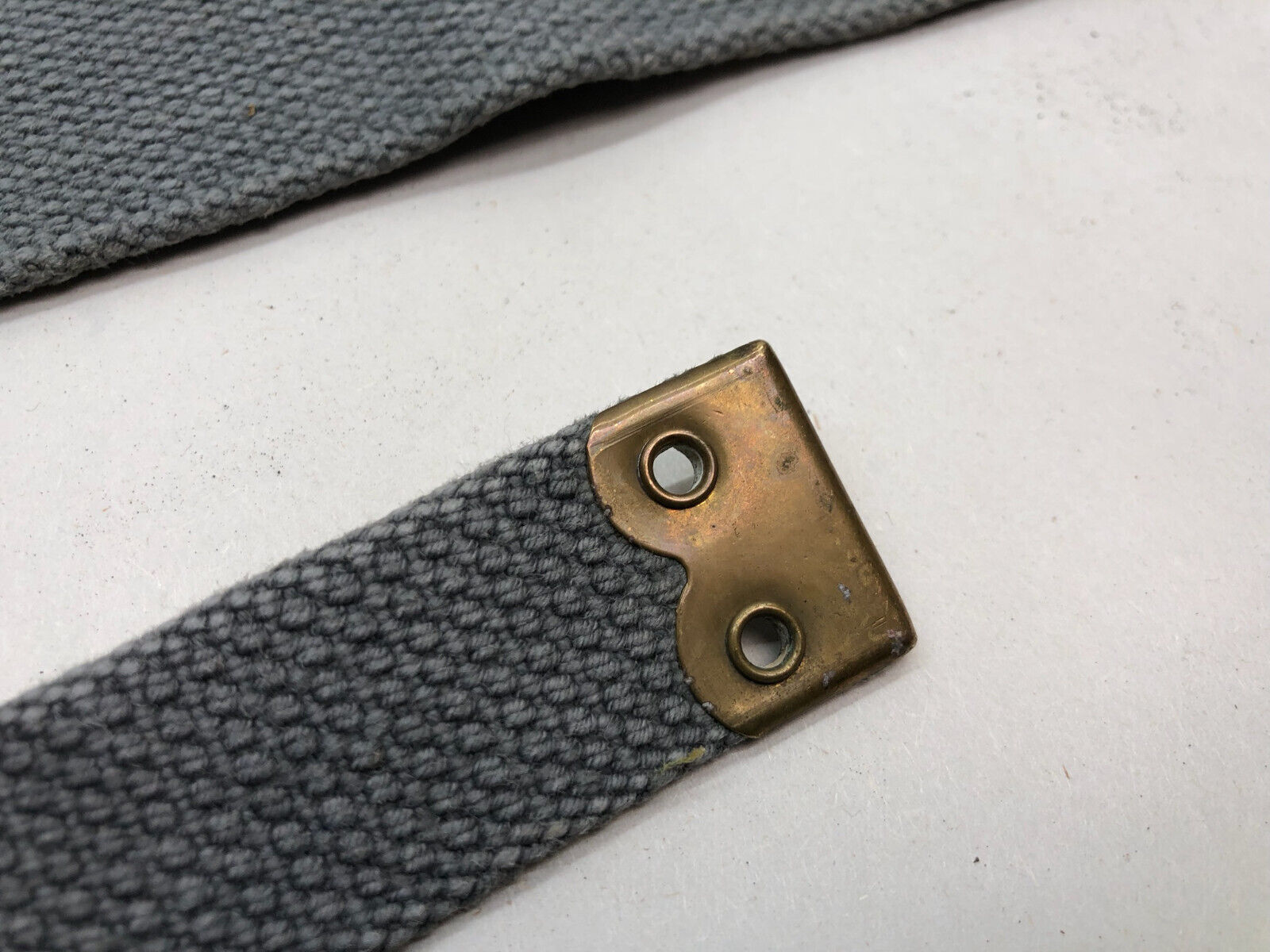 Original WW2 British Royal Air Force Blue 37 Pattern L Strap Set - The Militaria Shop