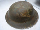 Original WW2 British Style South African Mk2 Army Combat Helmet - The Militaria Shop