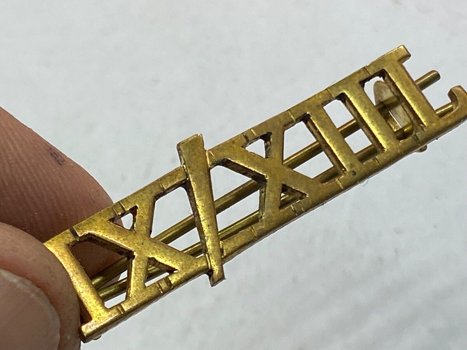 Original British Army WW1 9th / 12th Hussars Shoulder Title - The Militaria Shop