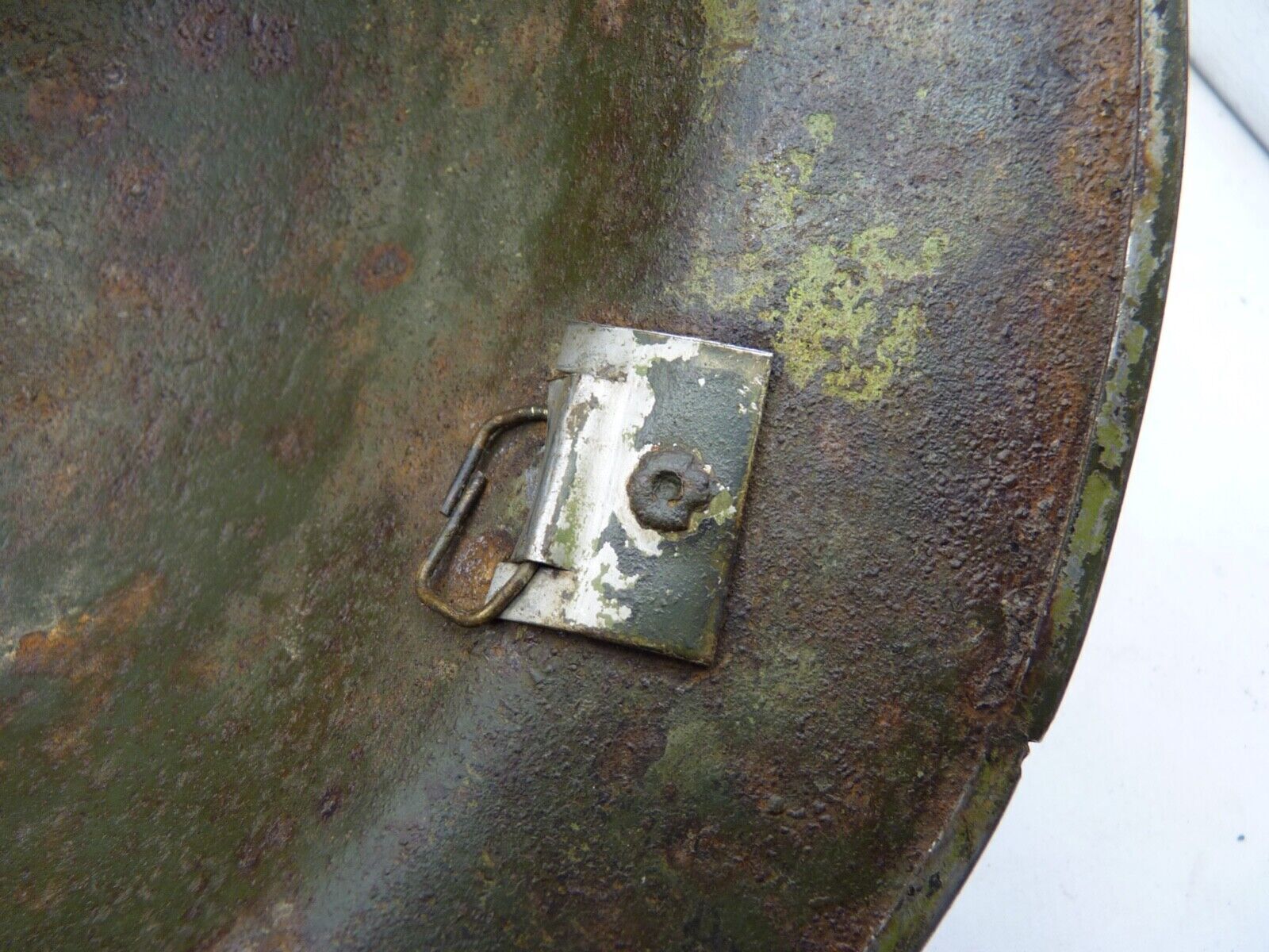 Original WW2 British Style South African Mk2 Army Combat Helmet - The Militaria Shop