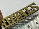 Original British Army WW1 ROYALS Regiment Shoulder Title - The Militaria Shop