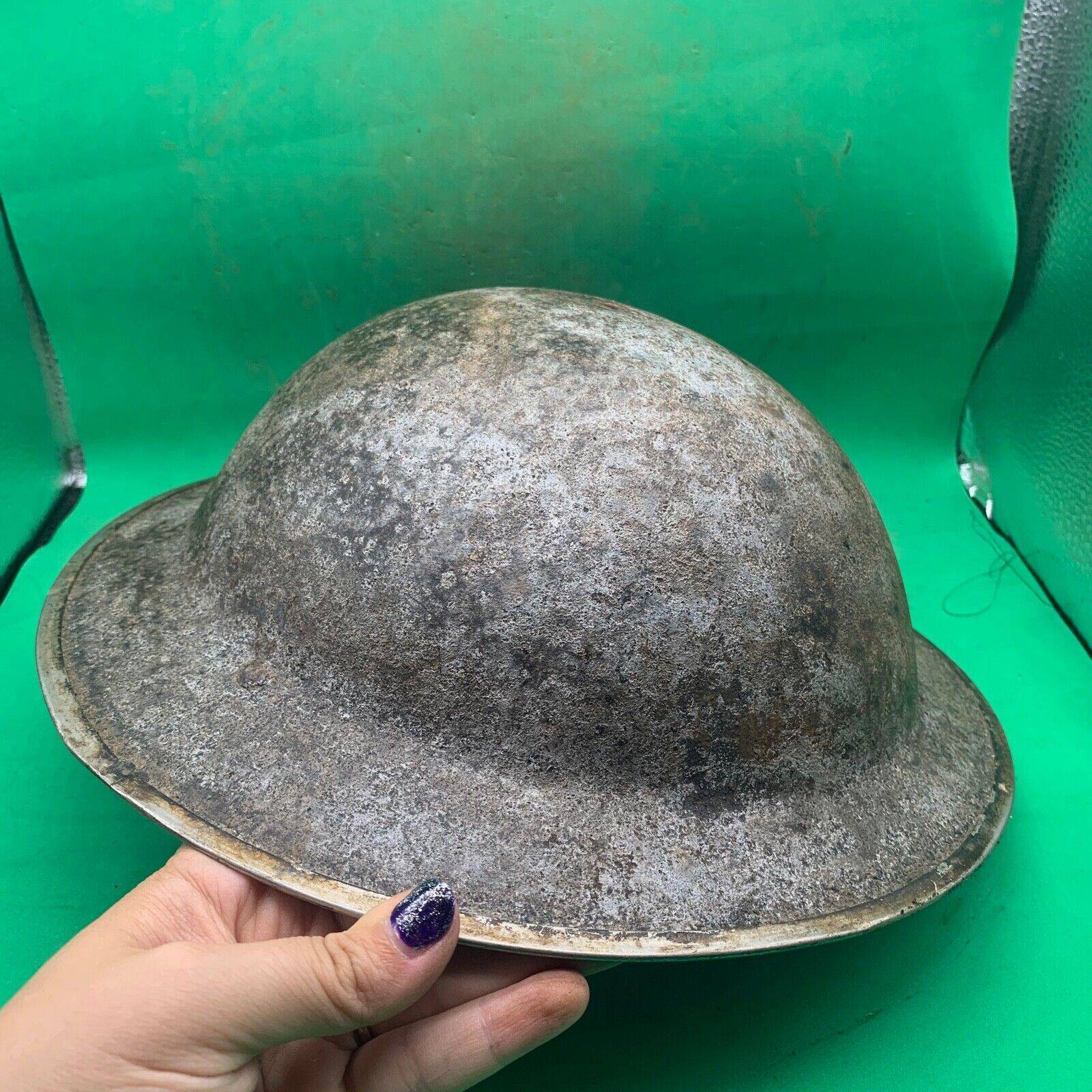 Original WW2 South African Army Mk2 Brodie Helmet - British Style Combat Helmet - The Militaria Shop