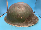 WW2 Mk3 High Rivet Turtle - British / Canadian Army Helmet - Good Original - The Militaria Shop