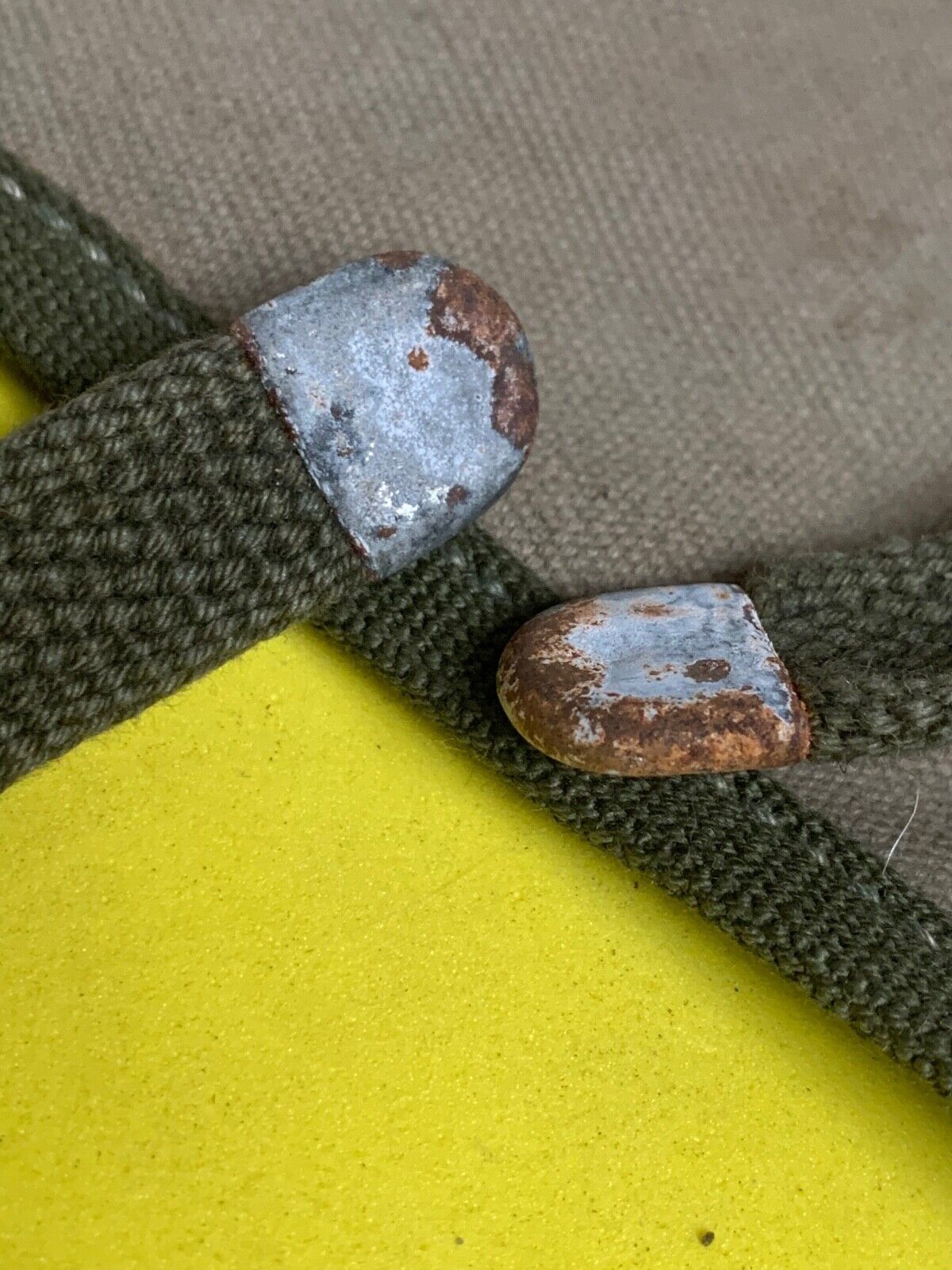 Original WW2 US Army M1928 Haversack Pack Tail - 1944 Dated - The Militaria Shop