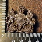 Original WW2 British Army Economy Bakelite General Service Corps Cap Badge - The Militaria Shop