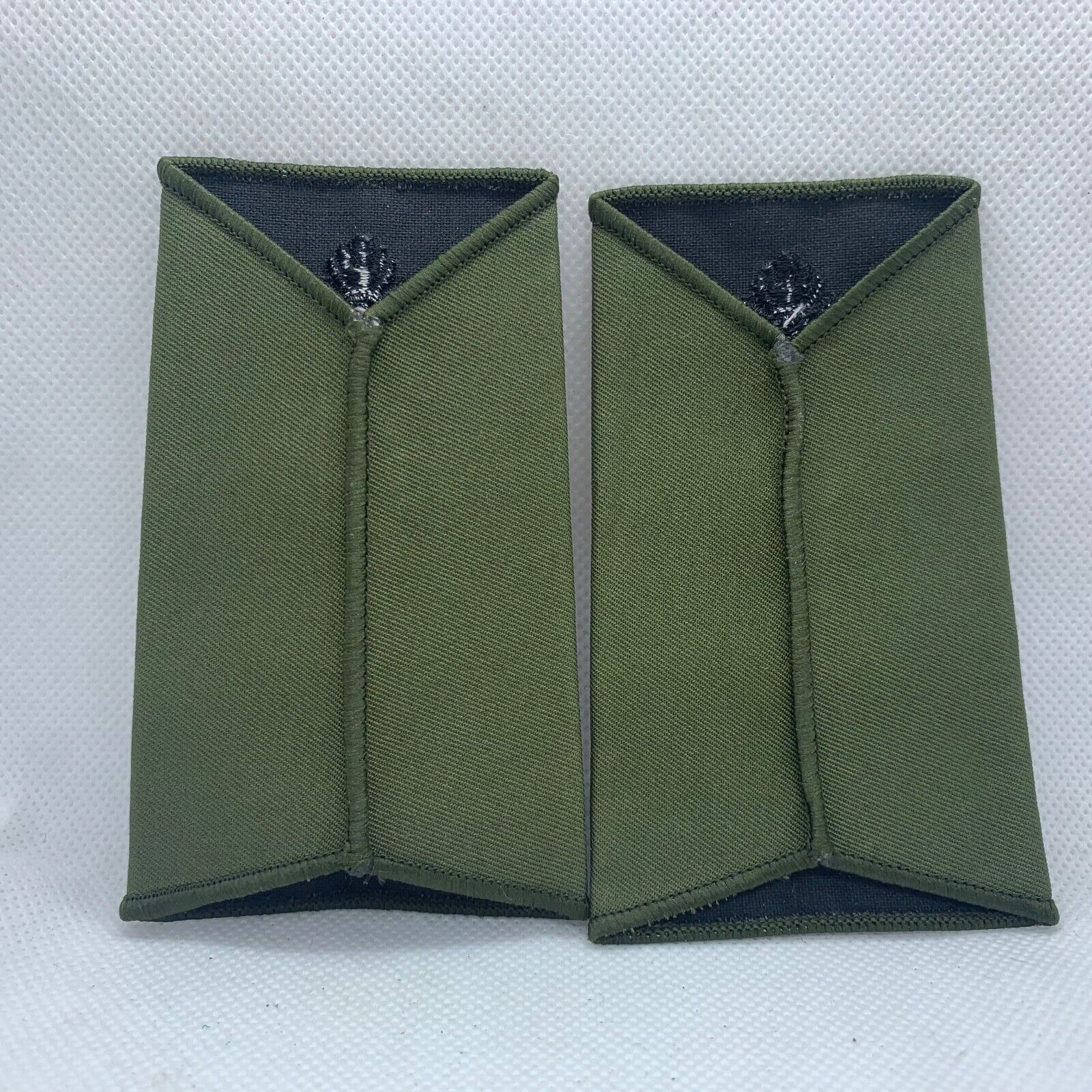 Cadet ACF OD Green Rank Slides / Epaulette Pair Genuine British Army - NEW - The Militaria Shop