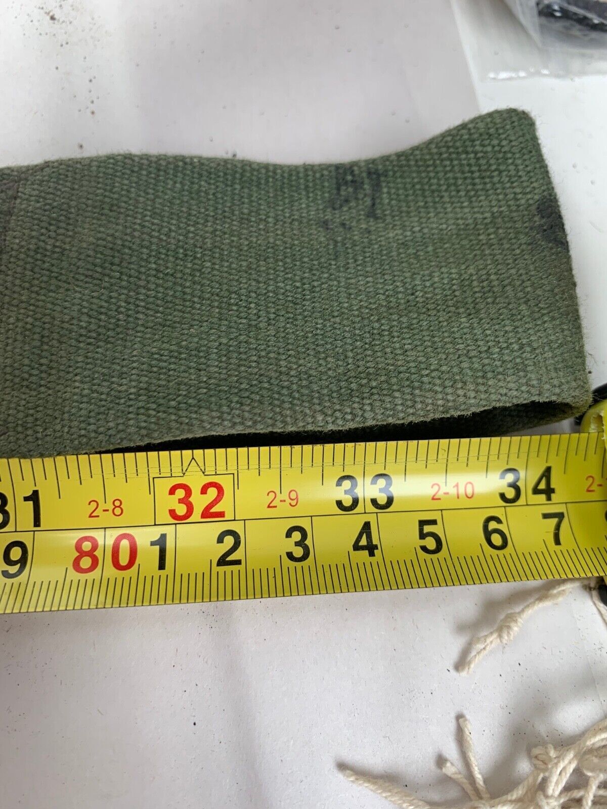 Original WW2 British Army 44 Pattern Shoulder Strap - 1945 Dated - The Militaria Shop