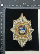 British Army Bullion Embroidered Blazer Badge - Worcestershire & Sherwood Fo - The Militaria Shop