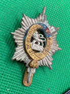Original WW1 / WW2 British Army Worcestershire Regiment Cap Badge - The Militaria Shop
