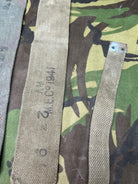 Original British Royal Air Force RAF Blue L Strap Pair - WW2 37 Pattern - The Militaria Shop