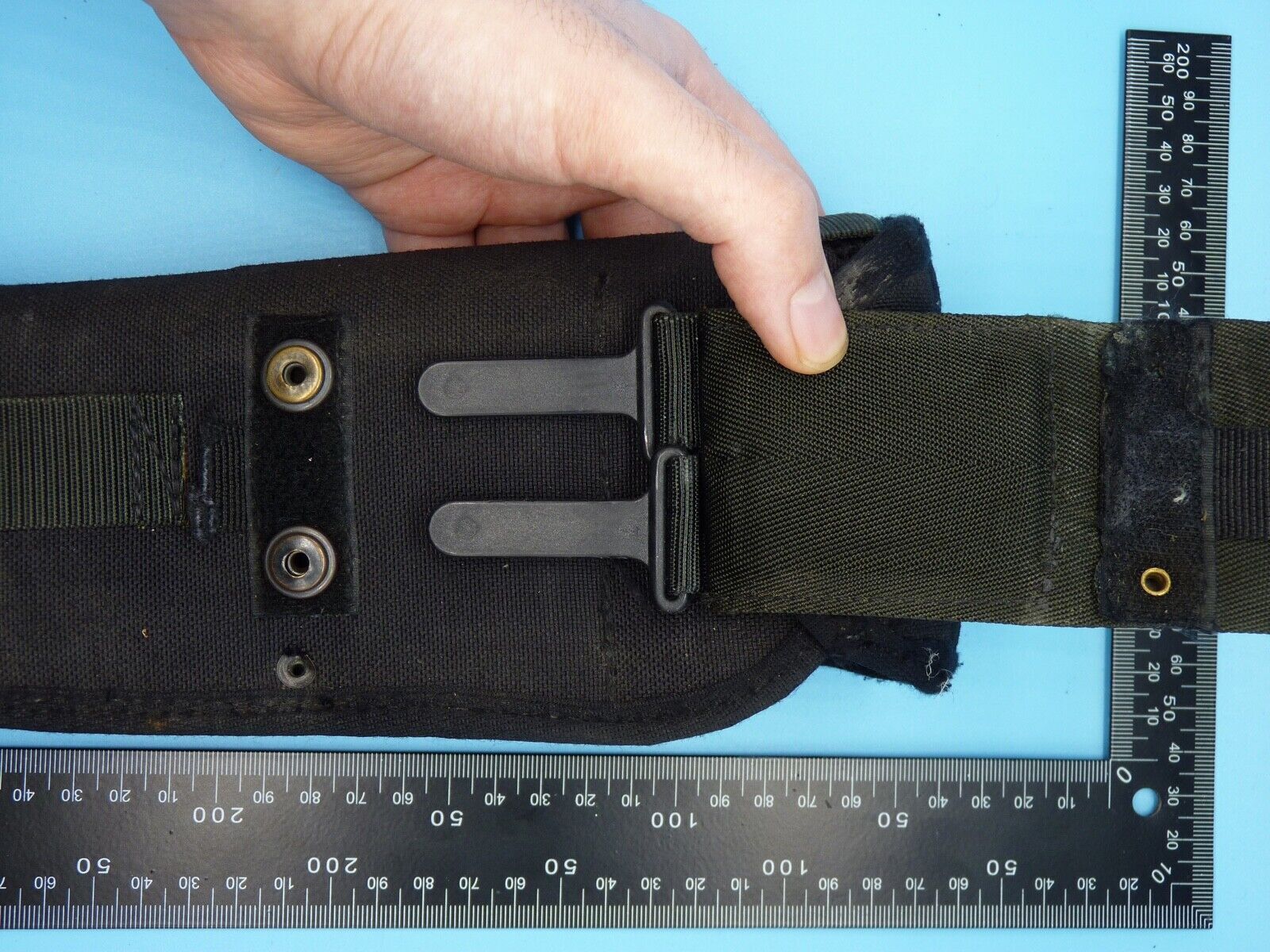 Black Canvass US Tactical Universal Holster Hip Belt Mounted Holster - The Militaria Shop