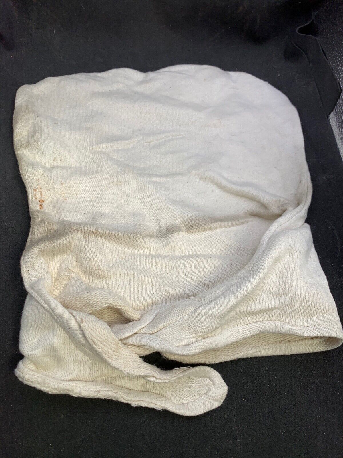 Original WW2 British Royal Navy Gunners Flash Hood - The Militaria Shop