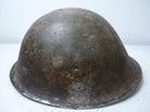 Mk3 Canadian / British Army Original WW2 Turtle Helmet High Rivet - The Militaria Shop