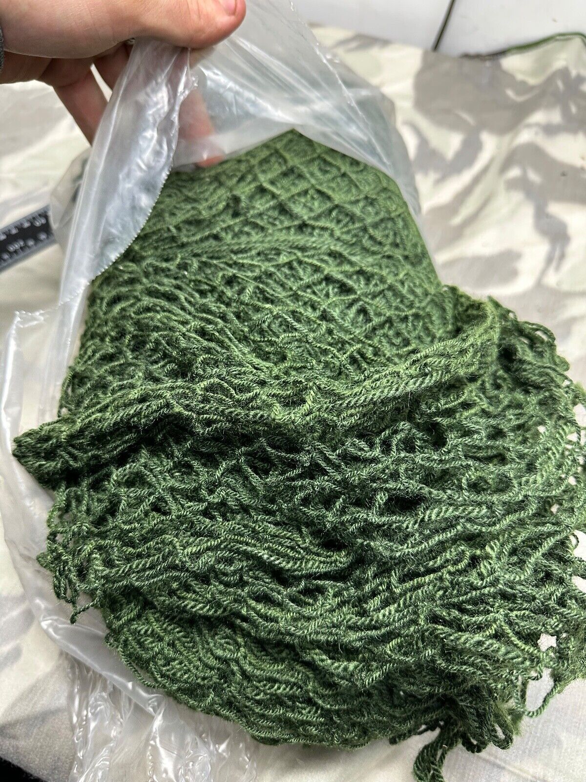 Original British Army Mk2 Mk3 Mk4 Camouflaged Helmet Net- New Old Stock Unissued - The Militaria Shop