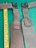 Original WW2 Pattern British Army L Straps Pair - 37 Pattern Webbing Haversack - The Militaria Shop