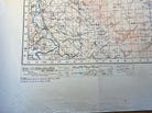 Large WW2 British Army 1932 dated map of Alston and Weardale. England. - The Militaria Shop