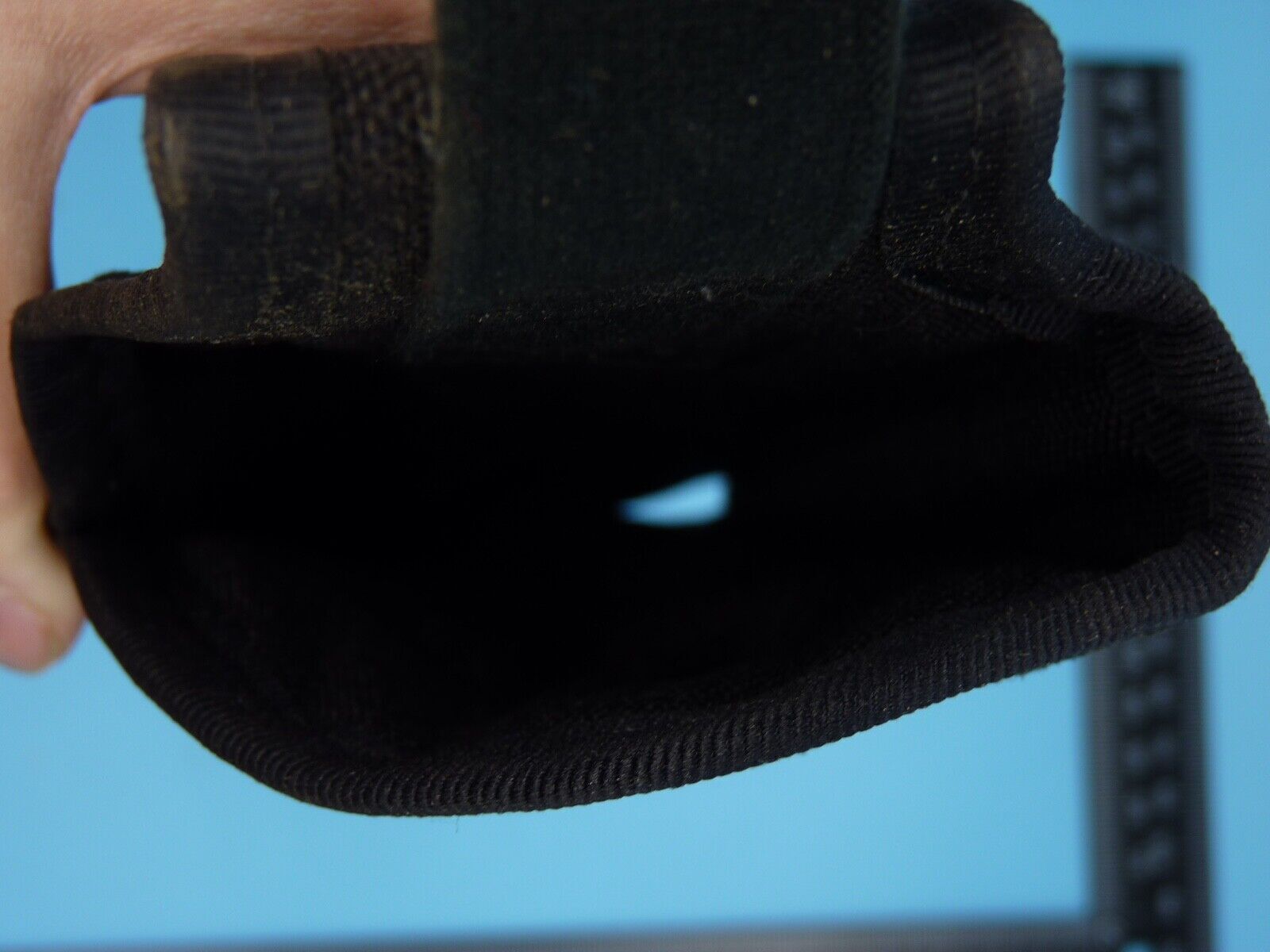 Black Fabric Tactical Belt Mounted Pistol Holster - The Militaria Shop