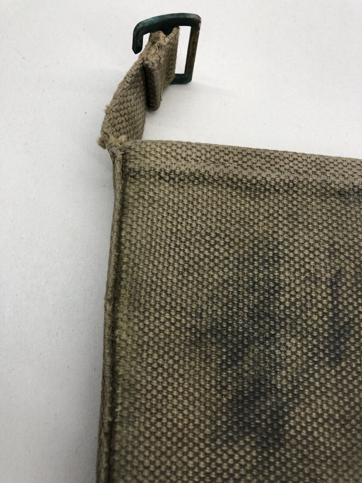 WW2 British Army 37 Pattern Webbing Water Bottle Carrier Harness - 1940 Dated - The Militaria Shop