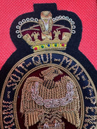British Army Bullion Embroidered Blazer Badge - The Blues & Royals - The Militaria Shop
