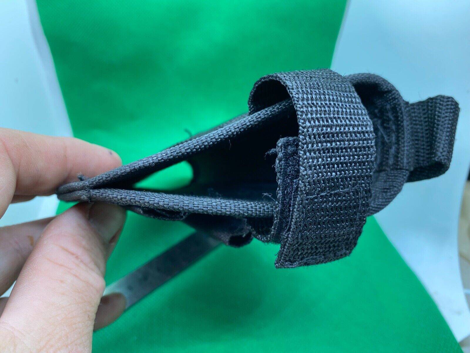Black Fabric Tactical Belt Mounted SWISS ARMS Pistol Holster. Great for Airsoft - The Militaria Shop
