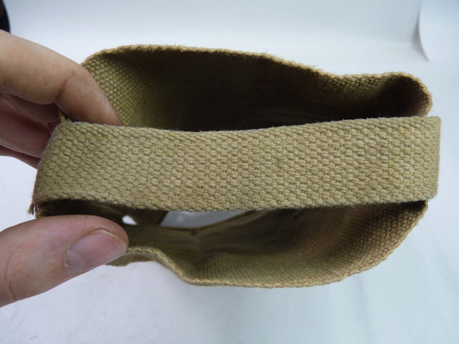 Original WW2 British Army Soldiers Water Bottle Carrier Harness - Dated 1943 - The Militaria Shop