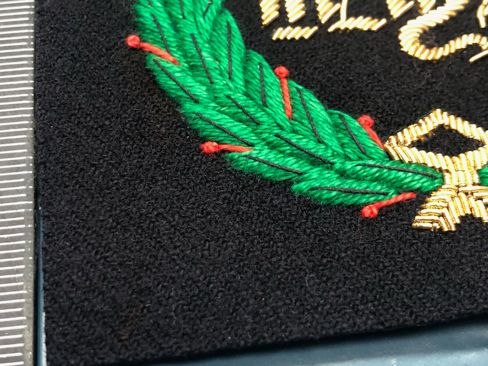 British Army Bullion Embroidered Blazer Badge - RADS 2nd Dragoon Guards - The Militaria Shop