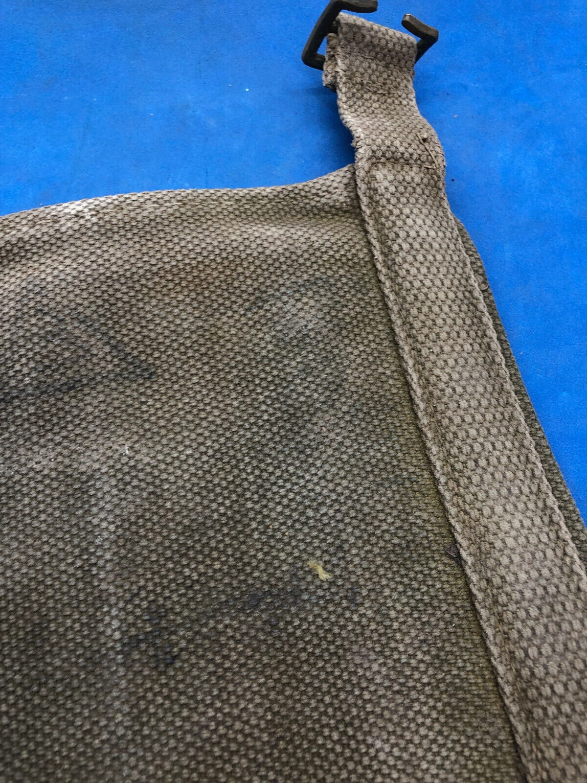 WW2 British Army 37 Pattern Webbing Water Bottle Carrier Harness - 1944 Dated - The Militaria Shop