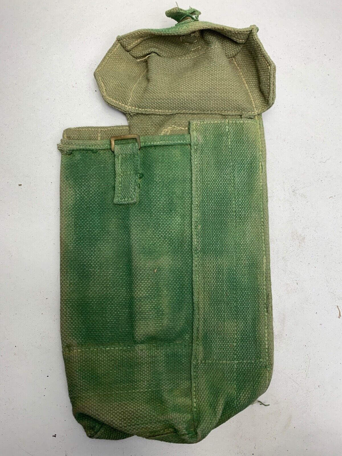 Original WW2 Pattern 37 Pattern British Army Webbing Bren Pouch - The Militaria Shop
