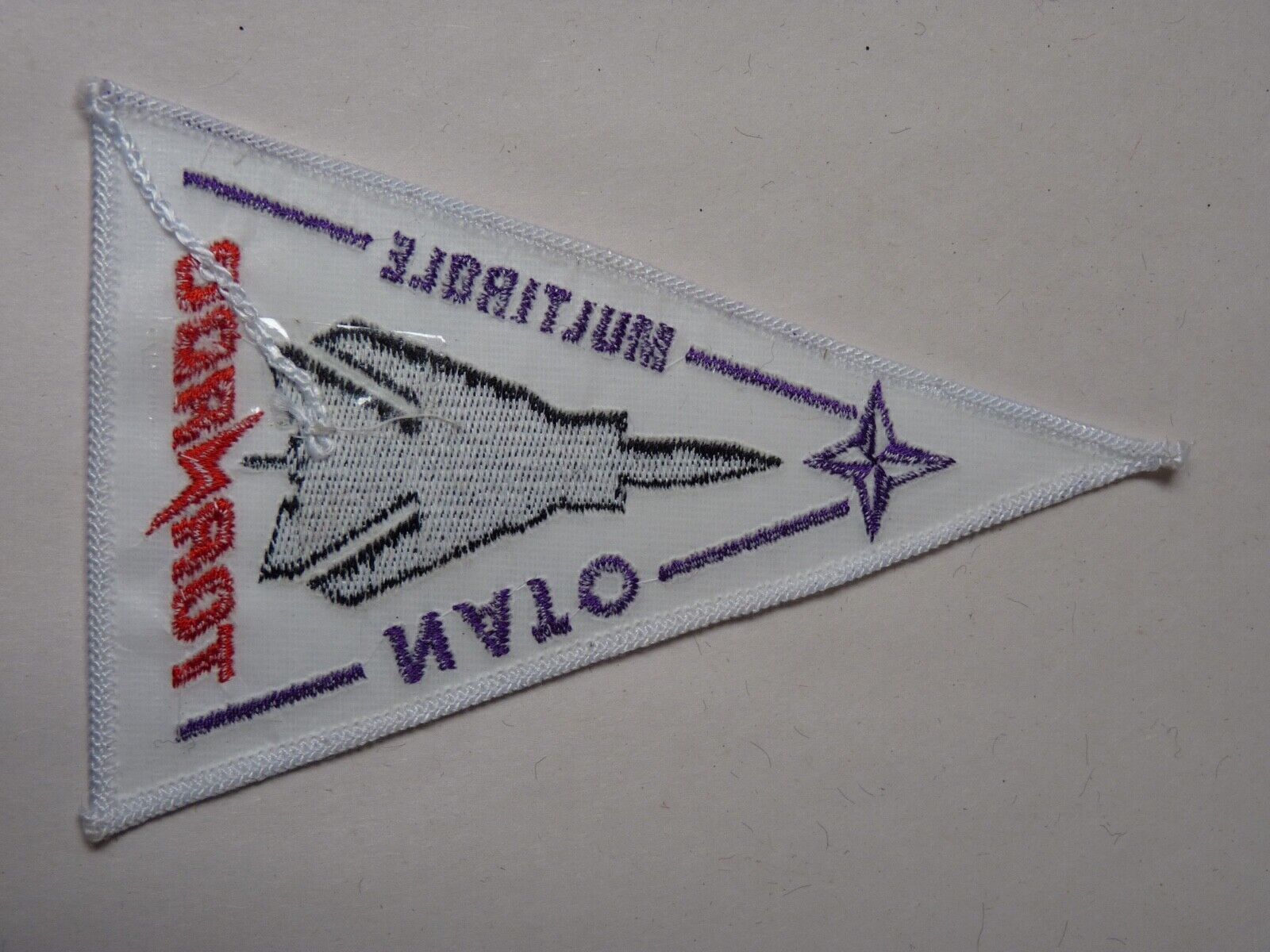 Very nice TORNADO Multirole NATO fighter pilots patch - military jacket patch - The Militaria Shop