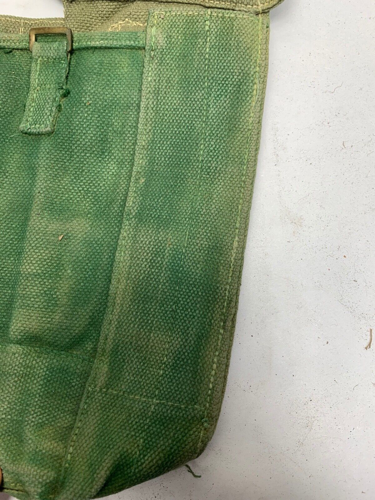 Original WW2 Pattern 37 Pattern British Army Webbing Bren Pouch - The Militaria Shop