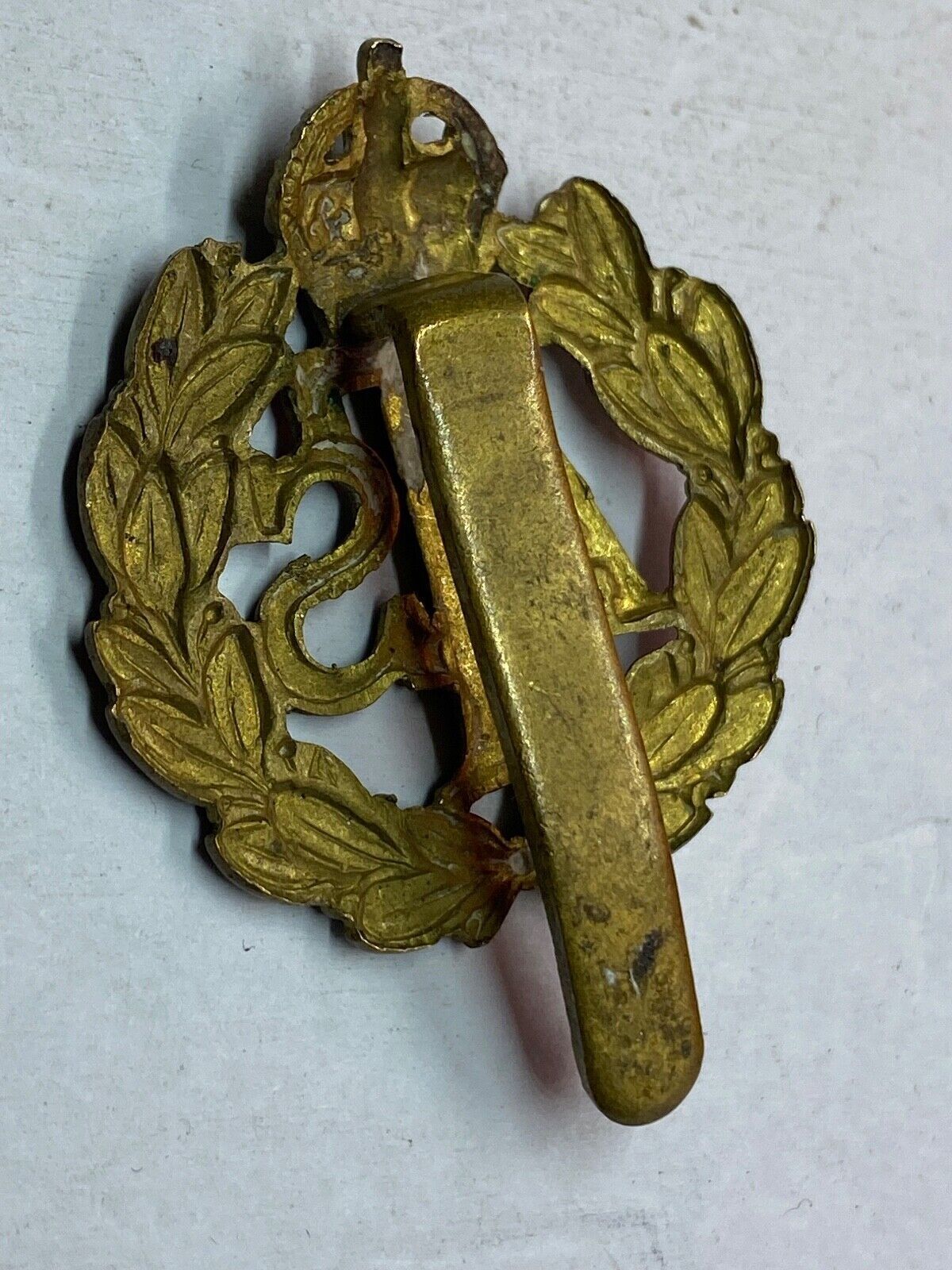 Original British Army WW2 Auxiliary Transport Service Cap Badge - The Militaria Shop