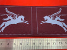 Pair WW2 Style Printed British Pegasus Airborne Shoulder Badges - Reproduction 3 - The Militaria Shop